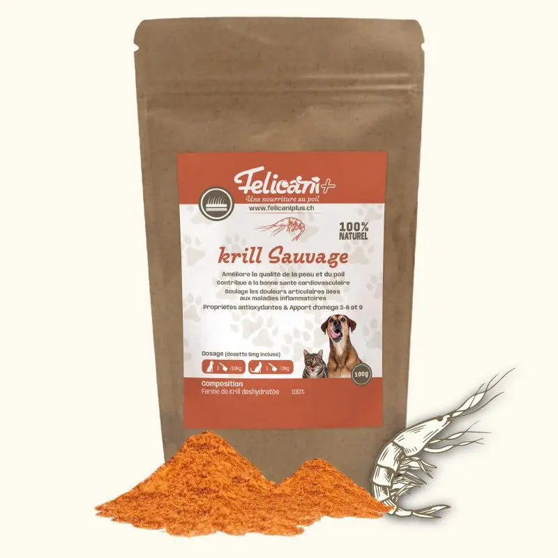 KRILL - CHIEN & CHAT - Problèmes articulaires et douleurs inflammatoires Felicani+