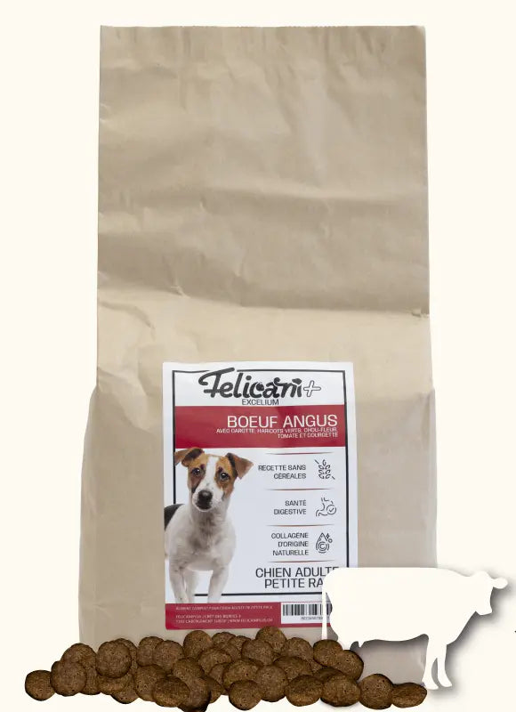 FELICANI+ aliment chien et chat sans céréales, sans colorants, sans conservateurs, viande de qualité humaine préparée en rillettes,, traçabilité des ingrédients