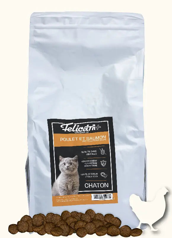 ** CHATON,  POULET SAUMON Felicani+