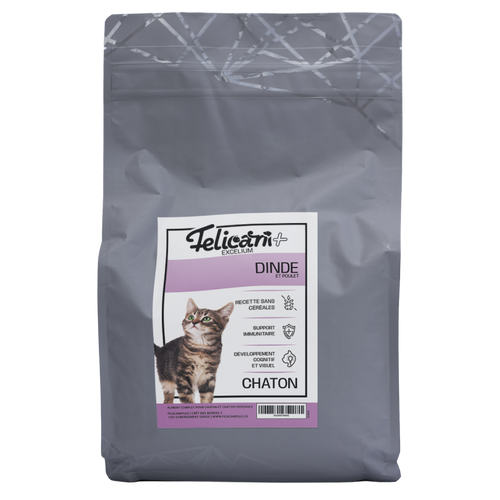 EXCELIUM - Chaton - dinde & poulet