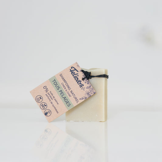 SAVON - TOUS PELAGES - 100% naturel BIO - CHIEN & CHAT