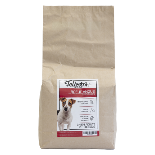 EXCELIUM - Chien petite race - santé digestive - boeuf angus