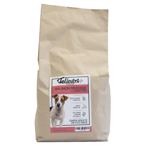 EXCELIUM - Chien petite race - santé digestive - saumon