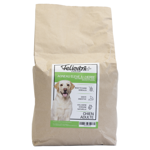 EXCELIUM - Chien adulte - sante digestive - agneau