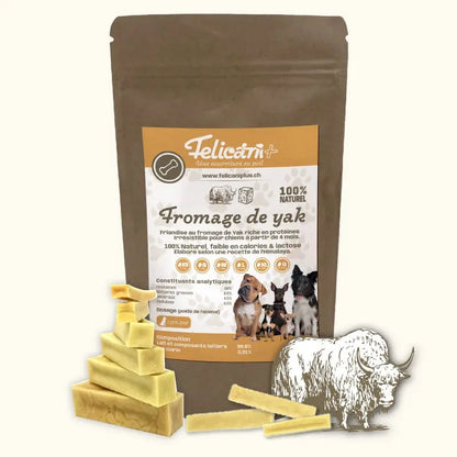 FROMAGE DE YAK - CHIEN - Santé dentaire Felicani+