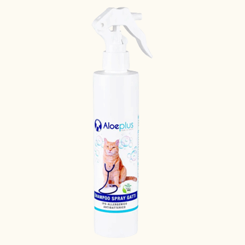 SHAMPOING SPRAY - CHAT AloéPlus